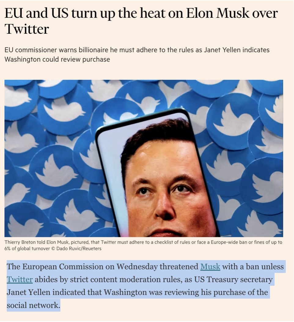 maneco1964's tweet image. Maybe it is the U.S. and the E.U. who control the Chinese Communist Party? Even Janet Yellen wants to get involved and review a private transaction. #CCP #twitter #Elon