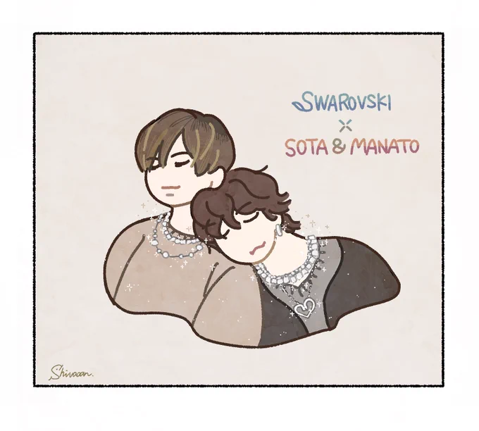 スワロ × SOTA &amp; MANATO #BEFIRSTファンアート 