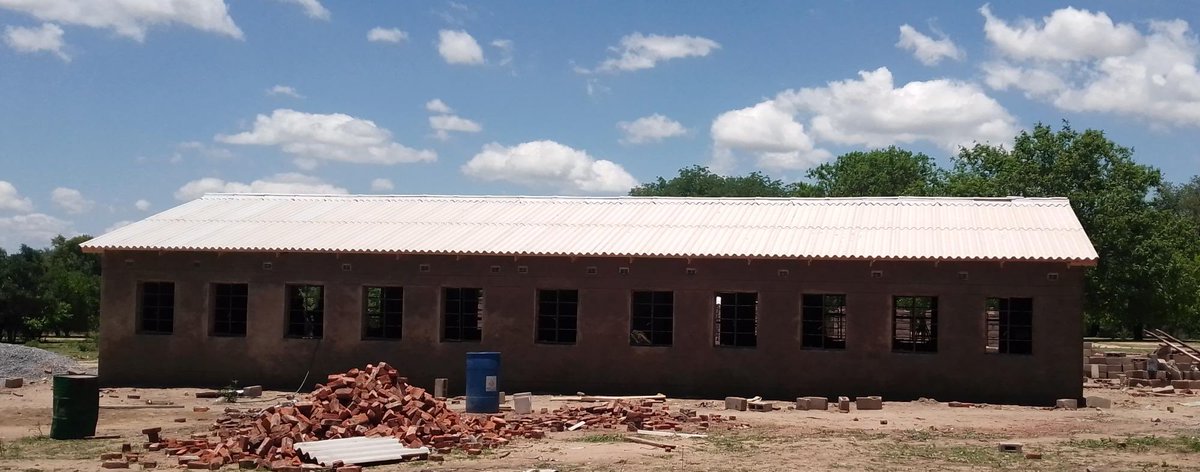 We are almost there! The distractions of world cup have not stopped us. We continue scoring towards a better learning environment for our kids at Masibinta Sec School. We are onto final touches. Together we will win this💪🏽💪🏽