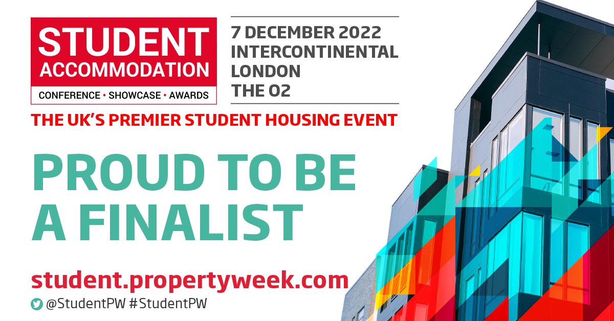 Only 1 week to go until <a href="/StudentPW/">Student Accommodation Conference & Awards</a>’s  Student Accommodation Conference &amp; Awards 🏆 

We are delighted to have been shortlisted as a finalists for the ‘Innovation Award’! 

See you all the on the 7th 🗓️ ♻️ 

#StudentPW #pbsa #sustainability