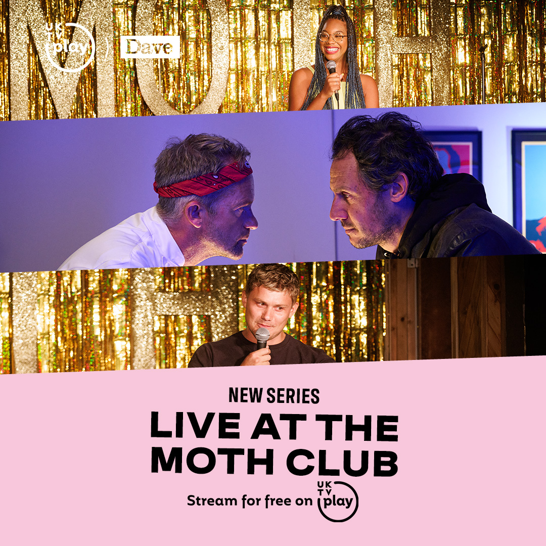 TONIGHT! 10PM! #LiveatTheMothClub is born!

Stand-up, sketches and backstage madness, starring Natasia &amp; Jamie Demetriou! Ellie White! Lucia Keskin! Cardinal Burns! Kiell Smith-Bynoe! Mark Heap! Freddie Meredith!

With sets from Jon Pointing, Kemah Bob, Sam Campbell &amp; Phil Wang!