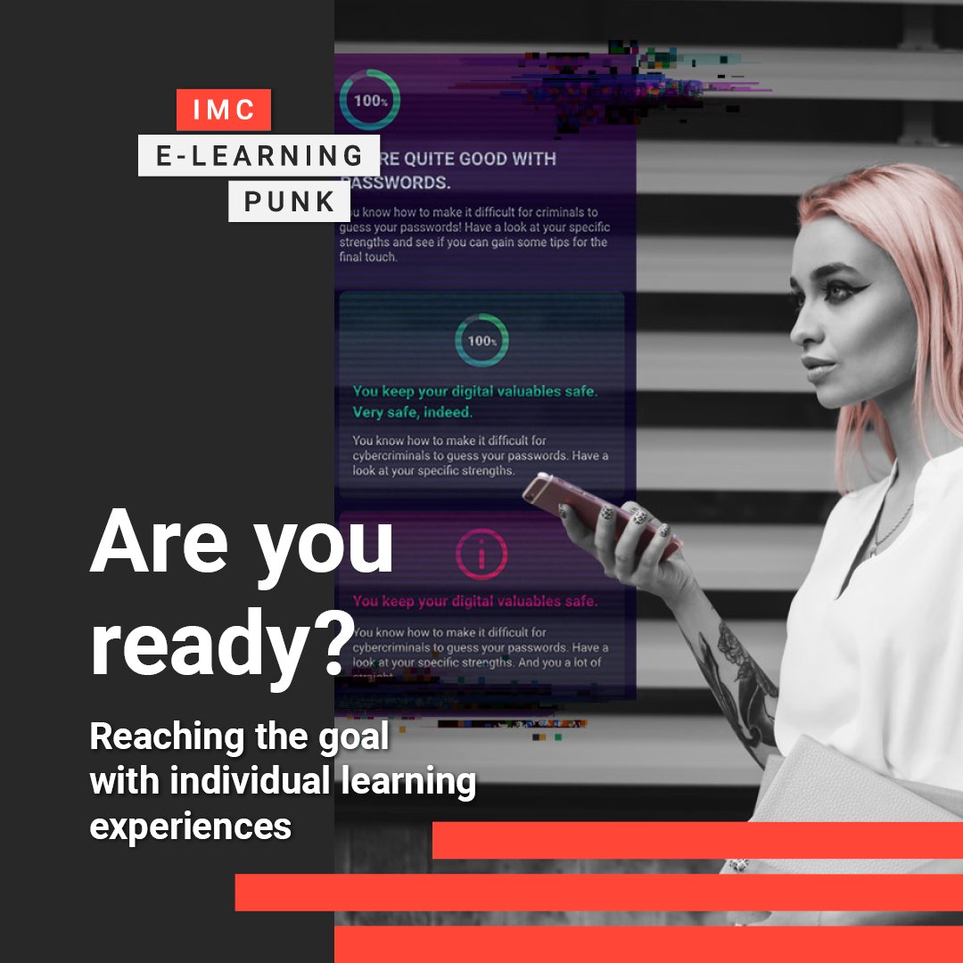 What do #Tinder and #Netflix have to do with the future of learning?😋We'll clarify that for you in the latest #eLearningPunk article. We introduce a tool that makes learning journeys more personalized: The "Readiness Check"🚀
Click here👇 
imclearning.net/3VqQFSy
#WeEmpower