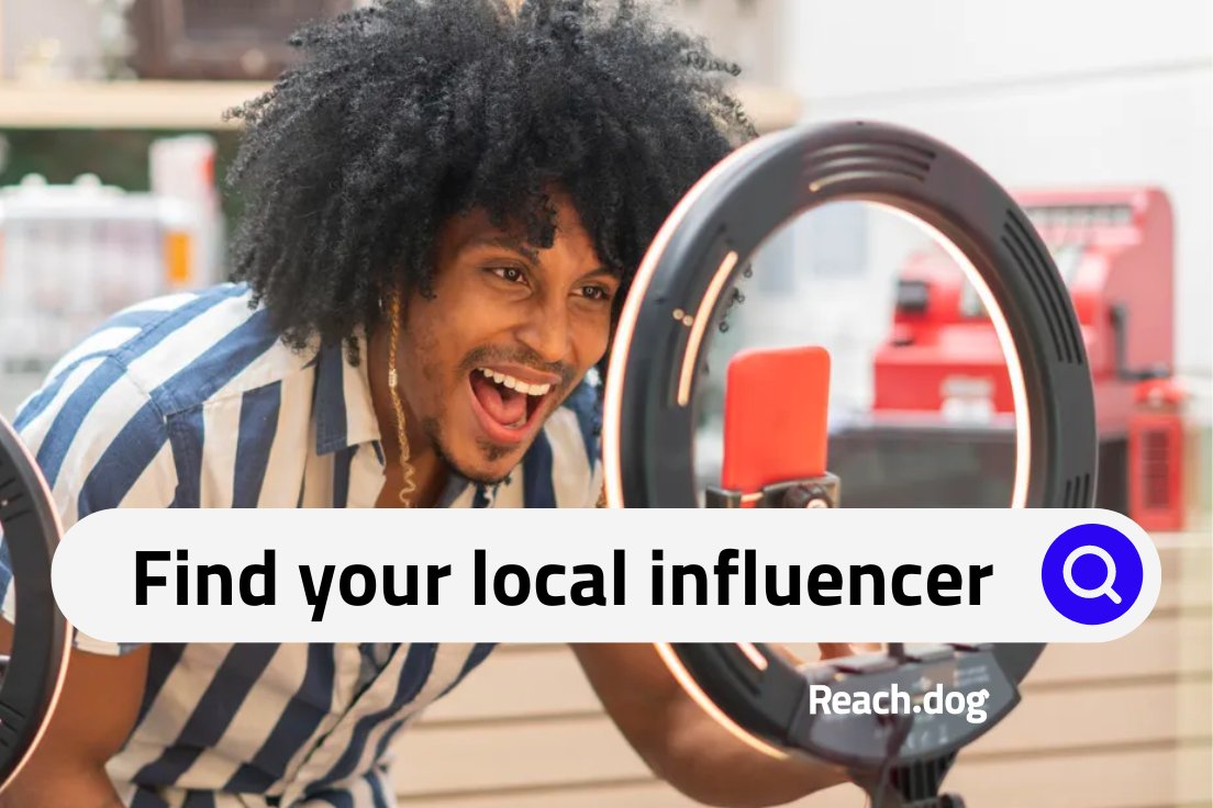 What Is a local #influencer and its importance for #brands? Explore tips in our blog section: bit.ly/3UmfH3L

#PowerInfluencers #NanoInfluencers #SocialMediaLeaders #InfluencerMarketing #InstagramAnalytics #ReachDogPlatform #ReachDogInfluencersData