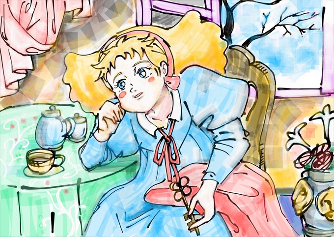アニメひみつの花園のtwitterイラスト検索結果