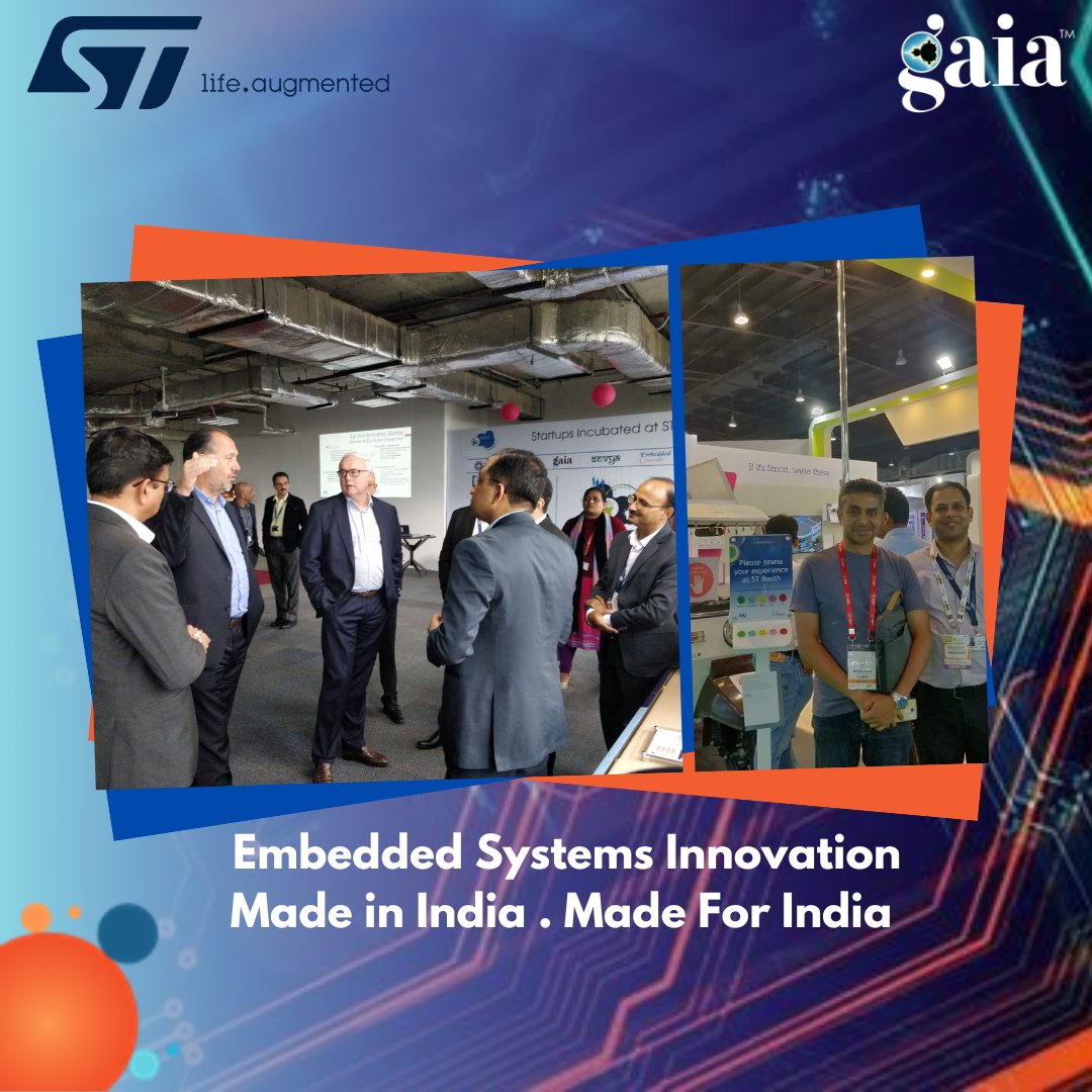 vc_amrita's tweet photo. #innovation is a long journey. #Partnerships make the difference. @GaiaDotin @GaiaSmartCities  has been privileged to get support from @ST_World  India &amp; Europe teams - 1st #startup #incubated at STartUP Lab to Gaia's award-winning #embeddedsystems product. @SumitChowdhury https://t.co/QaCqZxYoLK