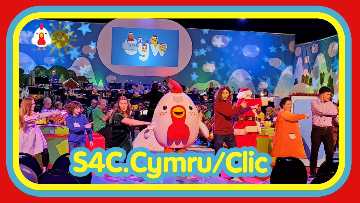 ✨ Taniwch <a href="/S4C/">S4C 🏴󠁧󠁢󠁷󠁬󠁳󠁿</a> Clic am 13:30 heddiw i wylio Cyw a'r Gerddorfa yn FYW o <a href="/VenueCymru/">Venue Cymru</a>!

💻S4C.Cymru/Clic
📲 App S4C Clic

🤩 'Dy'n ni methu aros! Dyma chi 'sneak peek' o berfformiad y bore🪄