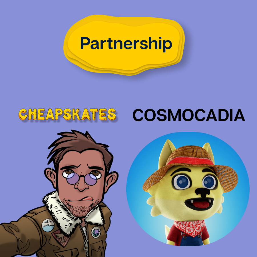 Cheappskates's tweet image. 🎉Cheapskates  x Cosmocadia🎉

✨5X WL Spots @Cheappskates
✨10X WL Spots @Cosmocadia

1️⃣ Follow @Cheappskates &amp;amp; @Cosmocadia
2️⃣ Like❤️&amp;amp; RT this post
3️⃣ Tag 3 friends
4⃣ Join discord.gg/MBGestvM ; discord.gg/cosmocadia

⏰ 48hrs

#Suiecosystem #SuiNFTs #Suinami