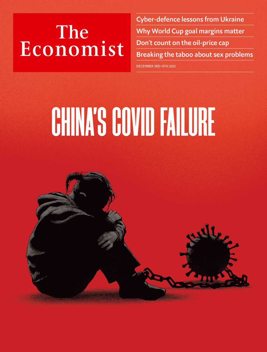 TheEconomist's tweet photo. Xi Jinping faces a defining moment. He has turned a health crisis into a political one—and has no good fix https://t.co/e2L5Y6OV65 https://t.co/w9cPvGYqQ3