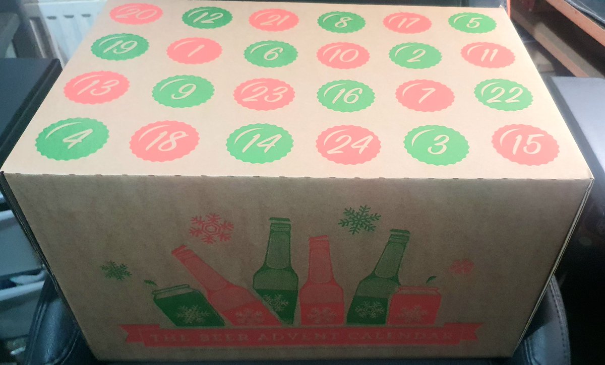 Look at this #amazing and #massive advent calender from <a href="/BillyFranksCoUk/">Billy Franks Jerky</a> as soon as it got it I opened one will be posting what I got so there will be #Spoilers