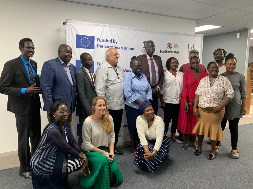 undpsouthsudan's tweet photo. On Day 3, the #SouthSudan delegation visited the Foundation for Human Rights 🇿🇦. The deliberations emphasized on primacy of victims and the importance of closure and justice for them, and how public participation is crucial for trust building and legitimacy of the #TJ process. https://t.co/4AakDXIF3w