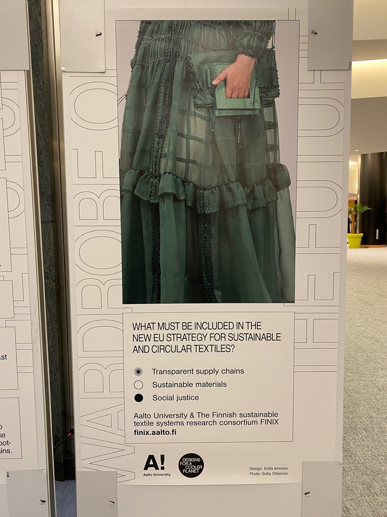 EURATEX (@euratex_eu) on Twitter photo Excited about the launch of the THE WARDROBE OF THE FUTURE #exhibition <a href="/Europarl_EN/">European Parliament</a> organised by MEP <a href="/HennaVirkkunen/">Henna Virkkunen</a> & <a href="/AaltoUniversity/">Aalto University</a>
"If we can imagine a #fashion #revolution, we can make it happen!" 👗♻👕
lnkd.in/dsuzcTaQ
Thanks <a href="/JaniikaVilkuna/">Janiika Vilkuna</a> <a href="/oonajuonala/">Oona Juonala</a> <a href="/SiniKoo/">Sini Koskimies</a> Excited about the launch of the THE WARDROBE OF THE FUTURE #exhibition <a href="/Europarl_EN/">European Parliament</a> organised by MEP <a href="/HennaVirkkunen/">Henna Virkkunen</a> & <a href="/AaltoUniversity/">Aalto University</a>
"If we can imagine a #fashion #revolution, we can make it happen!" 👗♻👕
lnkd.in/dsuzcTaQ
Thanks <a href="/JaniikaVilkuna/">Janiika Vilkuna</a> <a href="/oonajuonala/">Oona Juonala</a> <a href="/SiniKoo/">Sini Koskimies</a>