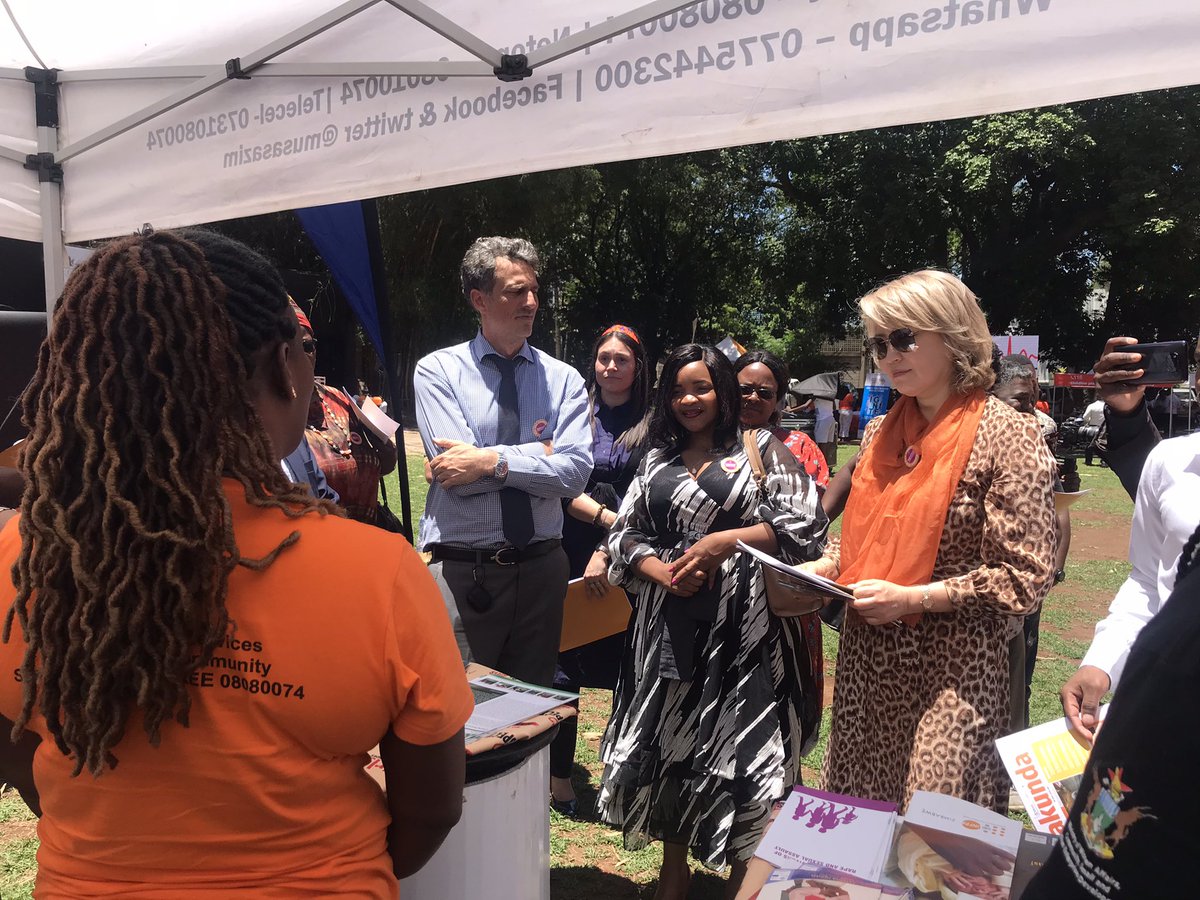 #16DaysOfActivism 

<a href="/euinzim/">EU Delegation to Zimbabwe 🇪🇺</a> head of cooperation Frank Porte speaking 2 <a href="/StarfmZimbabwe/">Star FM</a> radio on the sidelines on high panel discussion on ending #GBV . The 🇪🇺 #EU &amp; #UN <a href="/GlobalSpotlight/">Spotlight Initiative</a> is one of the largest initiatives that seek 2 #EndGBV <a href="/abbiemse/">abbigail msemburi</a> <a href="/kadyrkulova1/">Gulnara</a> <a href="/verena_bruno/">Verena Bruno</a>