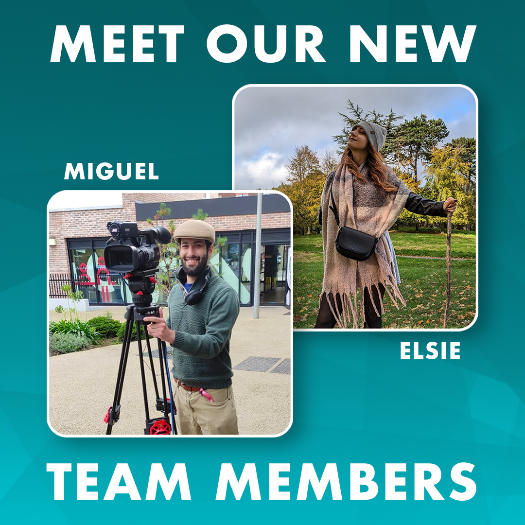 MN_Ireland's tweet photo. Meet our new team members: Elsie and Miguel! 

✨Elsie loves painting, watching films, going to concerts, being out in the sun, and cats! 

✨Miguel loves to read the classics, exploring Dublin's fair city, visiting museums and galleries, and trying new food! https://t.co/crOctzkZ3T