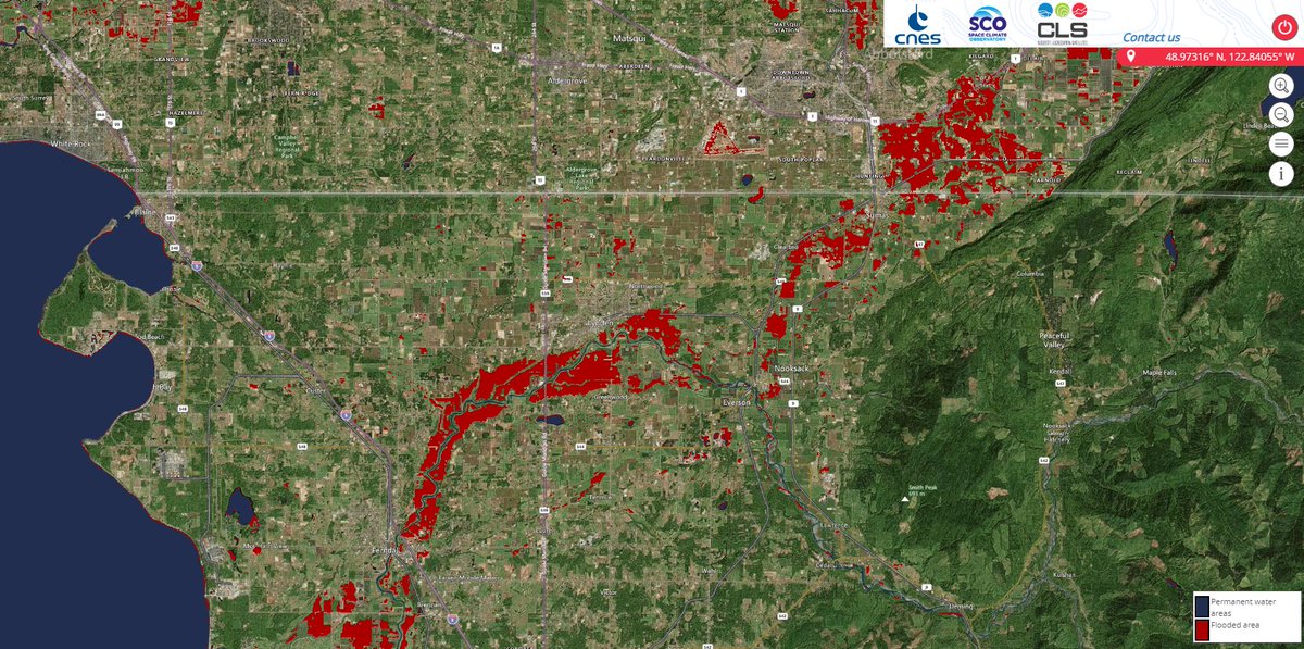 Lors de la visite d'<a href="/EmmanuelMacron/">Emmanuel Macron</a> à la <a href="/NASA/">NASA</a>, #FloodDAM projet emblématique du #SCO a été présenté.

CLS est fier d’avoir contribué à ce projet qui développe un service pour détecter, surveiller et évaluer les inondations, 1er risque naturel en France, à l'échelle mondiale.