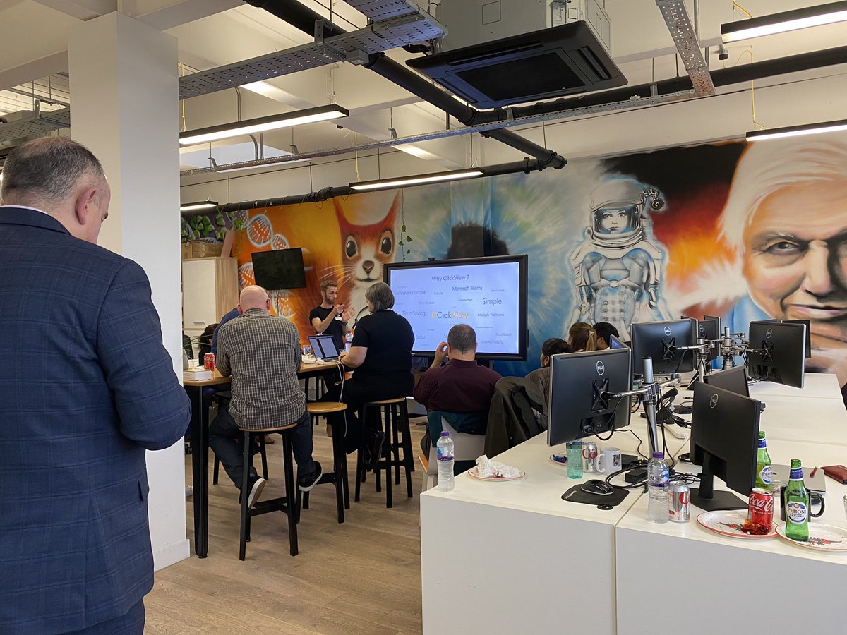 Teachblend's tweet photo. Really enjoyed presenting on the future of learning at DN college’s group. SkillsBoost and how DN Colleges Group are using ClickView for our video learning resource. #ClickMas #Clickview https://t.co/3RvC22htrS