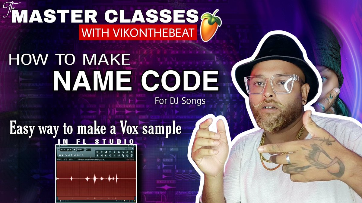 Vikrant64295306's tweet image. How to make Name Code for DJ songs | FL Studio Tutorial | Vikonthebeat Tutorial (Master Class)
Click here 👇🏻
youtu.be/jf4QKWX1IeM
#vikonthebeat #fltutorial #tutorial #musicmaking #music #teaching #vikonthebeattutorial #beatmaker #musicproducer