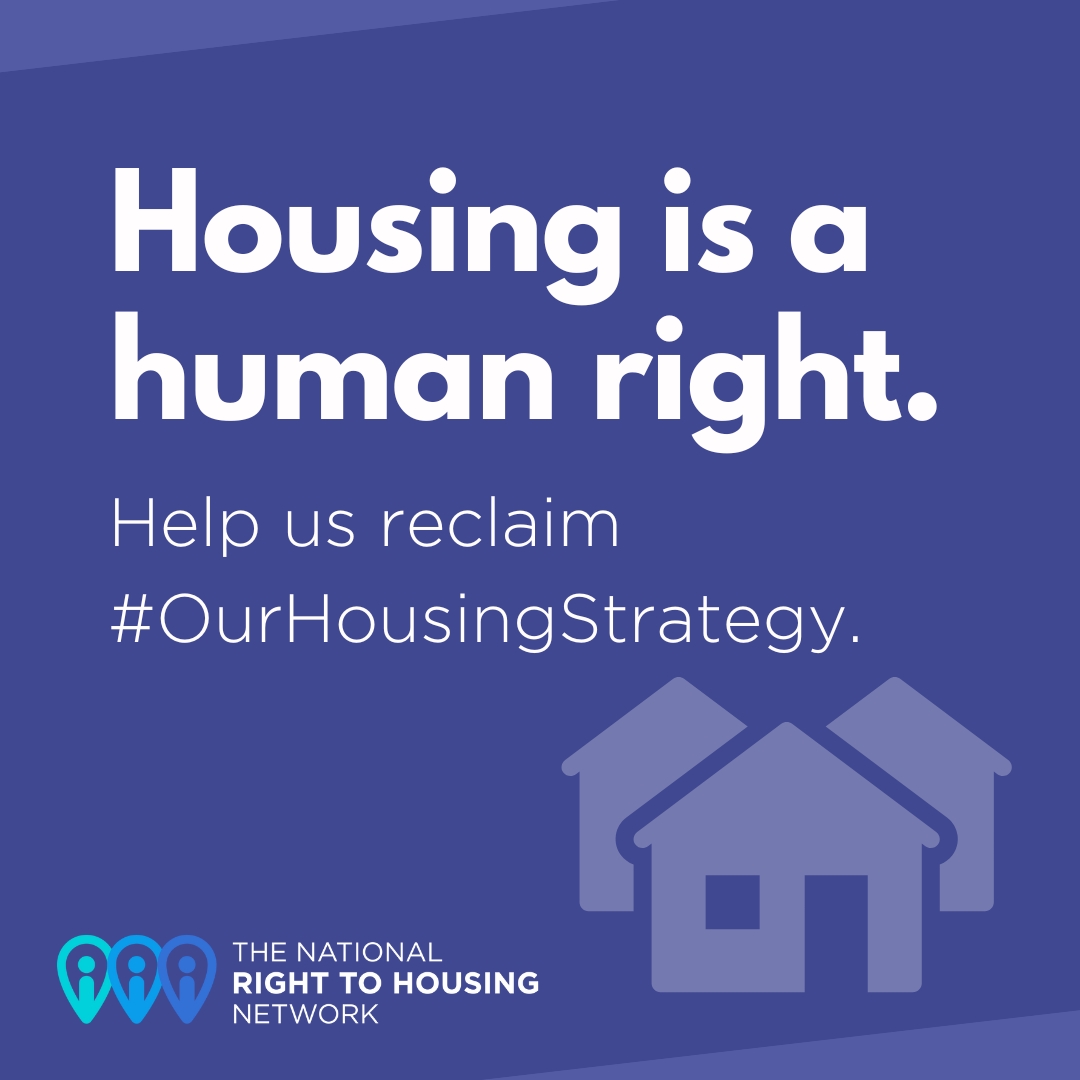 Three years ago, Canada's National Housing Strategy Act committed to advance the #Right2Housing. 

It's time for the federal government to revise its National Housing Strategy to align with this obligation.

Send a letter to reclaim #OurHousingStrategy: housingrights.ca/take-action/re…