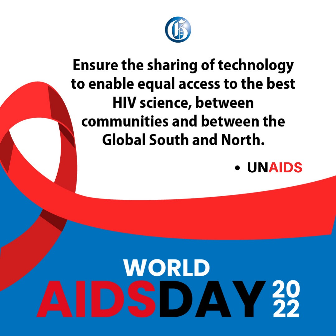 The inequalities which perpetuate the AIDS pandemic are not inevitable; we can tackle them. - United Nations

 #Equalize #HIV #WorldAIDSDay2022