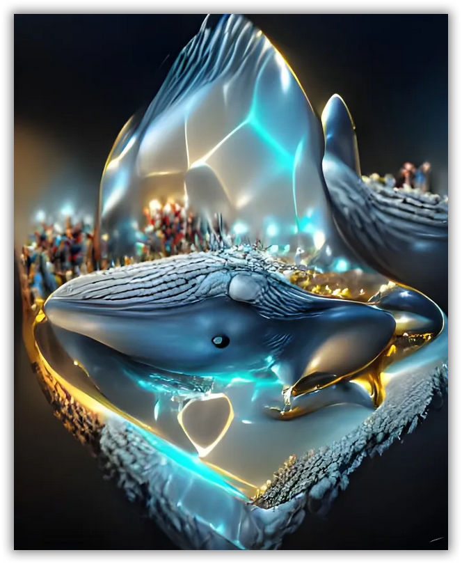 nft__Aria's tweet photo. Modern whale design from unique whales collection by #nft__Aria 

Thank you very much for your support. 💖❤️‍🔥
 
https://t.co/yLbozEPa7a via@opensea

#OpenSeaNFT #NFTartist #NFTArt #tezos #kalamintcommunity #kalamint #FoundationNFT #NFTshilling #cryptoart #NFTcollectors #NFTfamily https://t.co/eusiuo4zo5