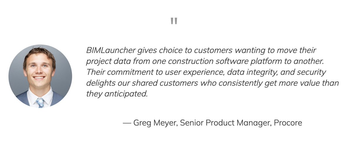 Great to have this kind of recognition from our friends over at <a href="/procoretech/">Procore Technologies</a>