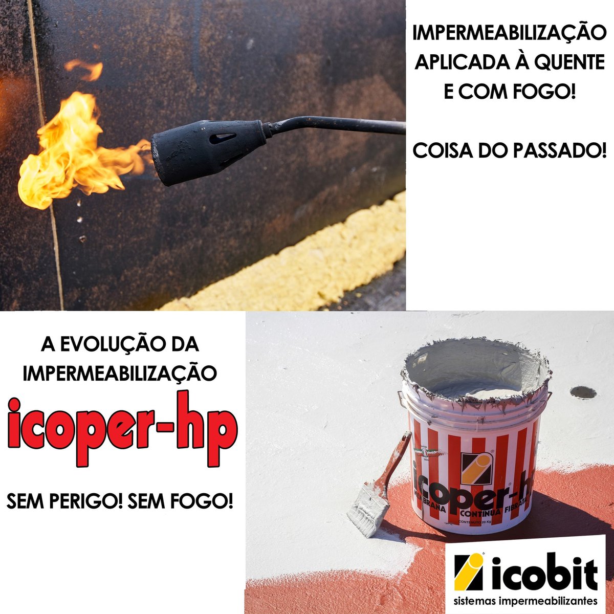 icobitbrasil's tweet photo. Impermeabilização de alto desempenho da sua obra com💧ICOPER HP💧impermeabilizante líquido com fibras, aplicado a frio sem fogo. Segurança e sustentabilidade.

#icobit #icoper-hp #icobitbrasil #icoper #impermeabilização #impermeabilizante #engenhariacivil #obras #reformas # https://t.co/5AydH3hNDO