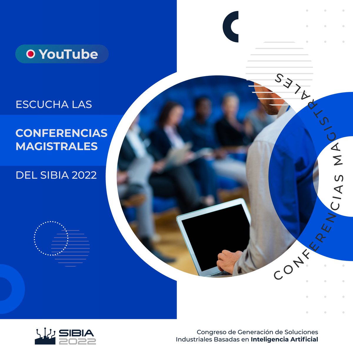 CICESE_UT3's tweet photo. ¿Quieres saber más sobre #InteligenciaArtificial? 🤔🤖 

Escucha las #ConferenciasMagistrales del #SIBIA2022 en #YouTube 👉  https://t.co/fpT6quzW92 🤓👌 https://t.co/5r4FOOt8ox