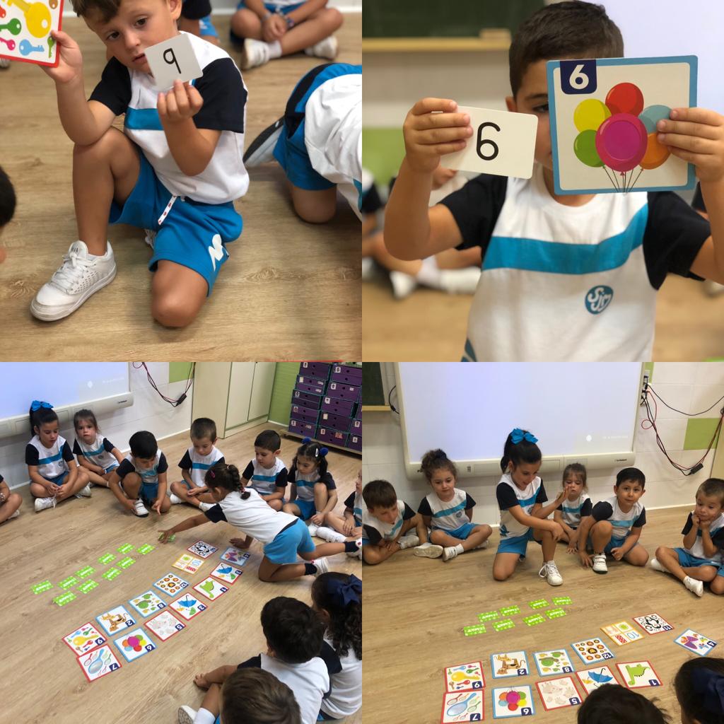 sjosemalaga's tweet photo. En 4 años, nos lo pasamos genial asociando la grafía con la cantidad o, como ellos lo llaman, buscar su pareja. https://t.co/6cHbpM3iTX