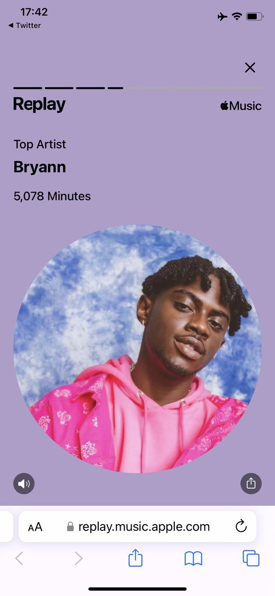 b_stanaddict's tweet photo. I really don’t joke with my bryann hey 😭😭😭 I love his music look at my Apple highlights @bryannonly  #BryannHC https://t.co/VZp6oq6C6p