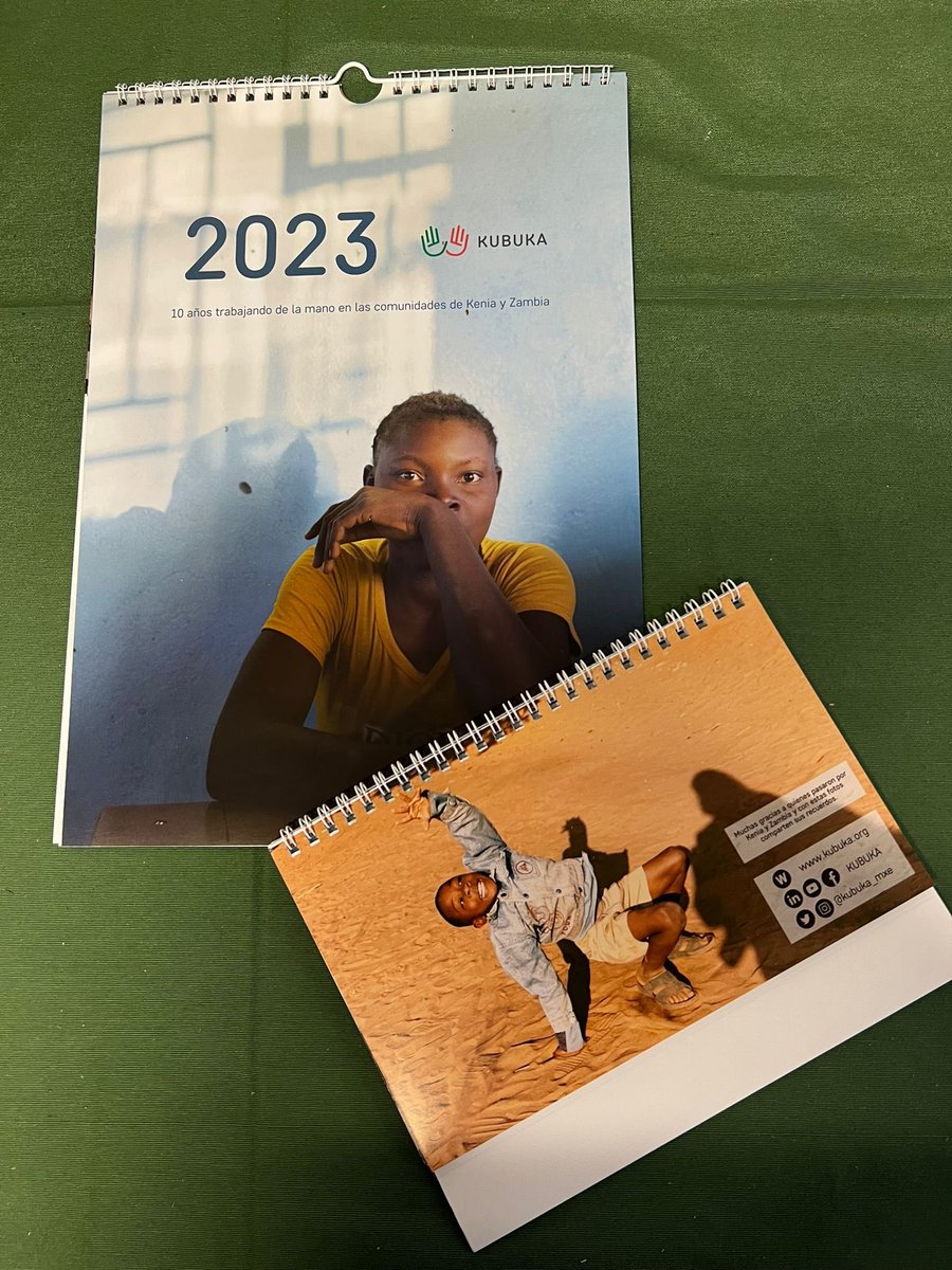 ¡Este 2023 KUBUKA cumple 10 años! Si quieres celebrarlo con nosotros, puedes comprar uno de nuestros calendarios solidarios, y así colaborar con nuestros proyectos en Kenia y Zambia. Escríbenos aquí: productos@kubuka.org 
¡Agradecemos mucho tu ayuda!