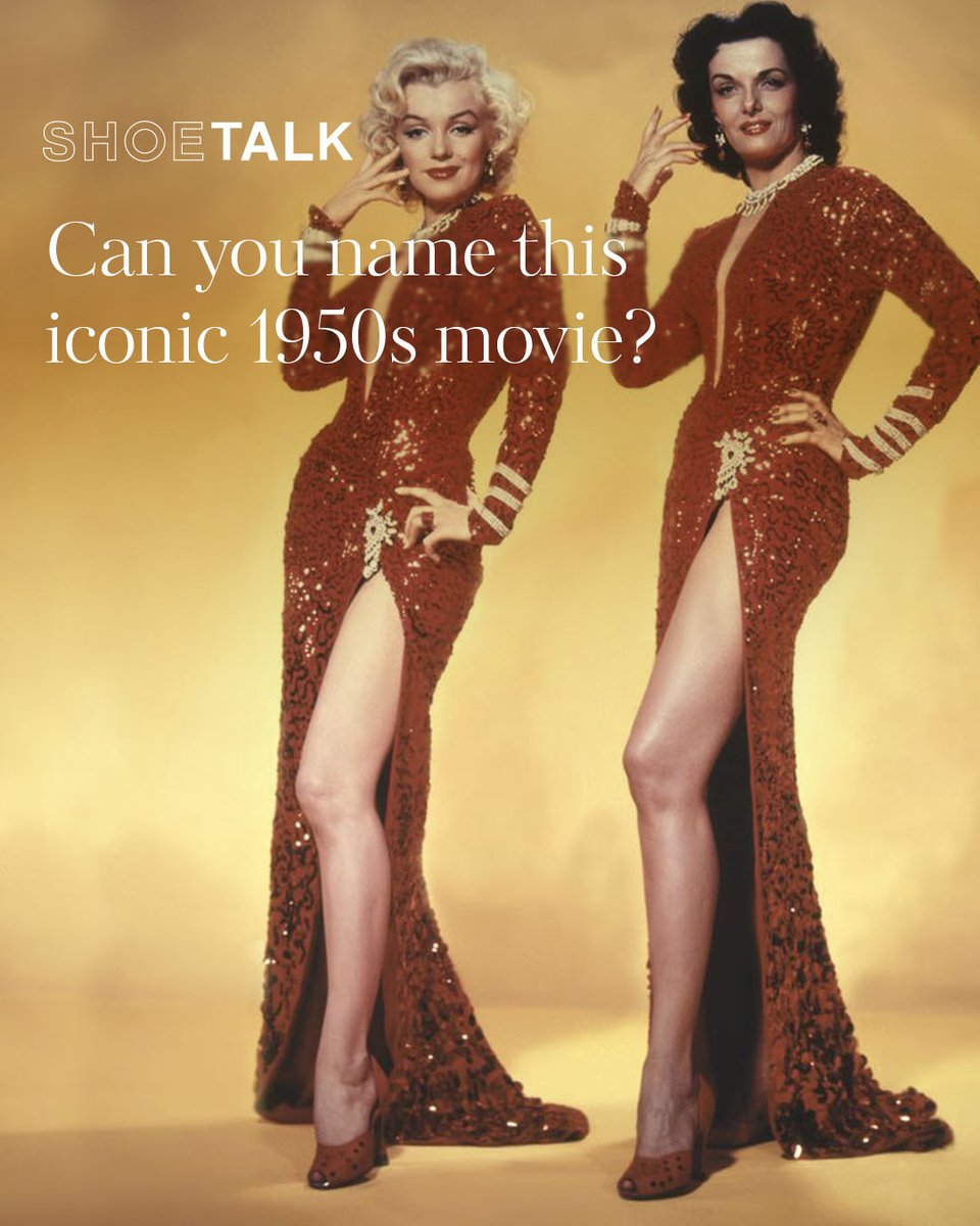Can you name the film Marilyn Monroe wore these shoes? #shoetalk #movietrivia