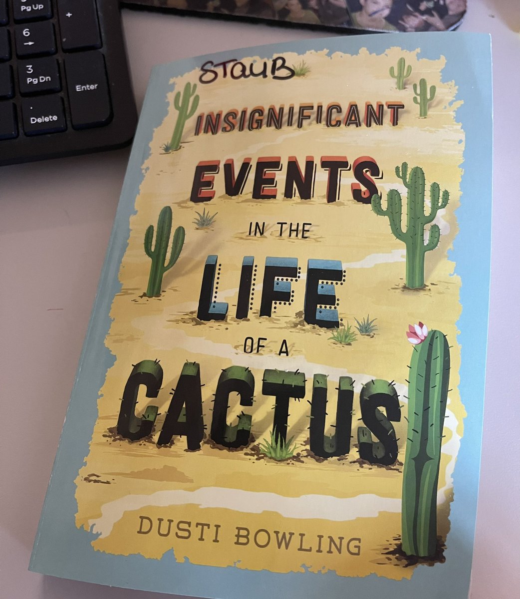 MrsStaub307's tweet photo. My silent reading book. This was recommended by my students. @MsDean19 the kids really loved reading it with you last year! Did you see there is a sequel!! #reading #readaloud #modelreading https://t.co/swAWQXSU4O