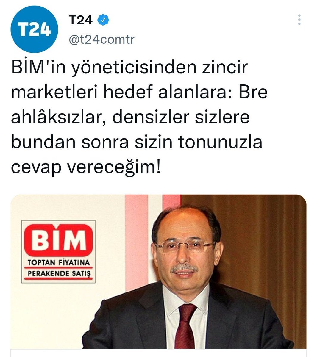 BİM’den Alışveriş yapmıyorum