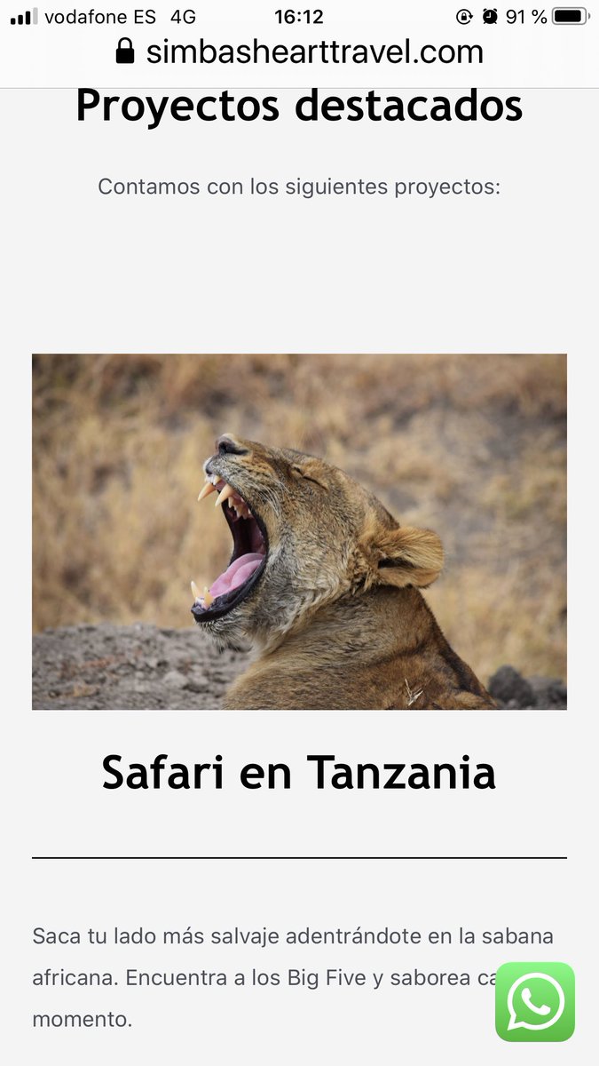 conchafrb's tweet image. Para el que busca una aventura inolvidable simbashearttravel.com