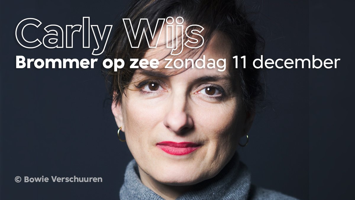brommeropzee's tweet photo. Carly Wijs is actrice, regisseur, auteur en docent. Zondag zie je haar in het #brommeropzee-leeshok. Benieuwd welk boek ze mee zal nemen? En welke neemt ze mee naar huis? 19.25 uur, NPO 2. https://t.co/piEuW8MV9Q