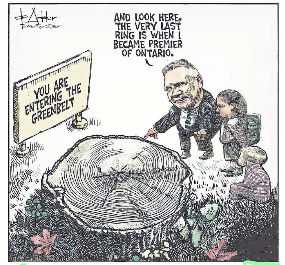 Escarpment_CA's tweet photo. We don’t accept defeat @fordnation @OntarioPCCaucus.  

This would be funny if it didn’t seem plausible.  

#HandsOfftheGreenbelt   #Ontarians #RepealBill23 #Stop23 #NiagaraEscarpment #Ontario #Nature #Greenbelt https://t.co/o8HZyCs8Kq
