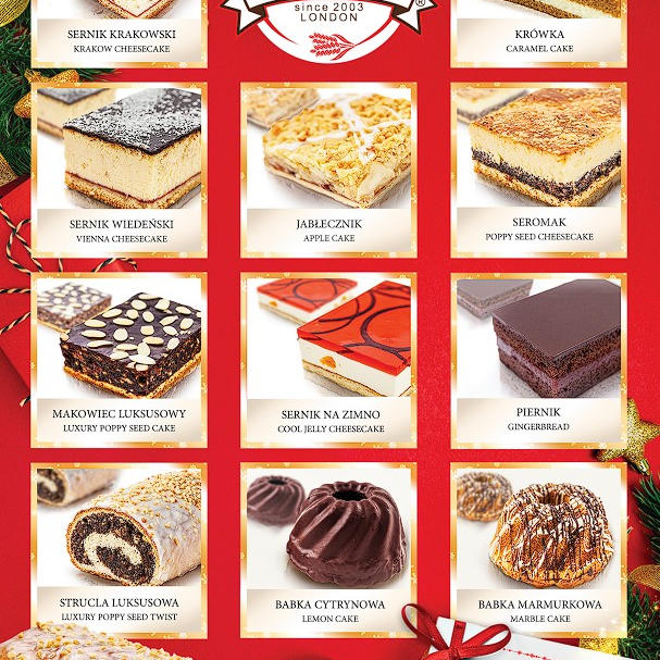 ThePolishBakery's tweet photo. Grudzień - czas na swieżo wypiekane ciasta! Dostępne w sklepach od 7go grudnia🎄🛒
#my_Londyn #BritishPoles #polskiesklepy https://t.co/1zTUYataKQ