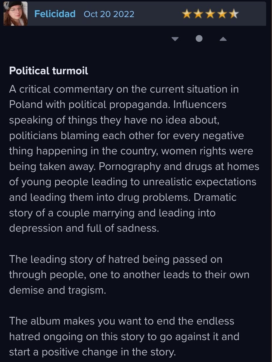 TeaLoveAndJoJo's tweet photo. 40. Taco Hemingway - Jarmark (2020)
#PoliticalRap #ConciousRap
Tragic ongoing story of hatred being passed on https://t.co/FAvJ8bHqGl