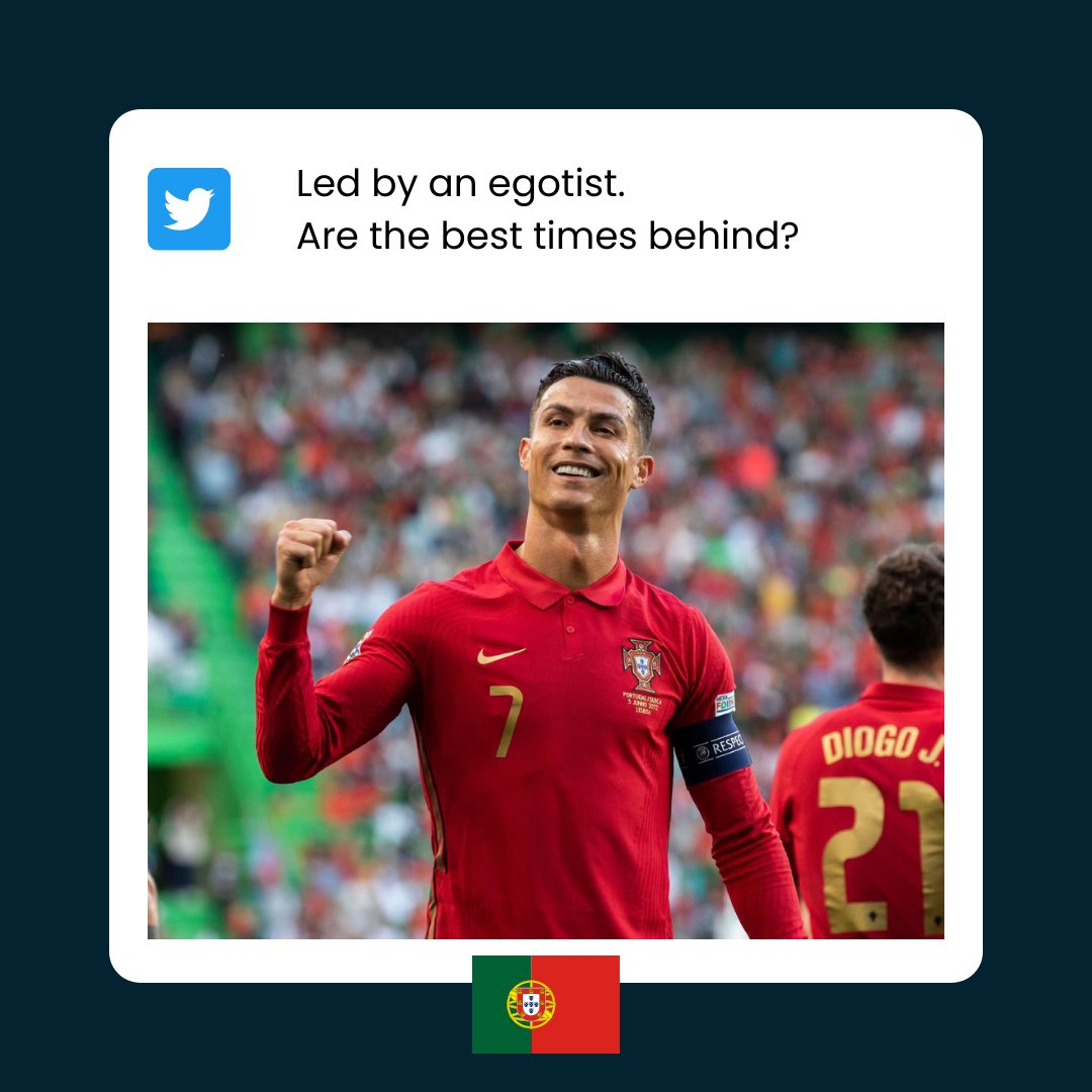 World Cup teams as social media platforms ⚽️

A thread: