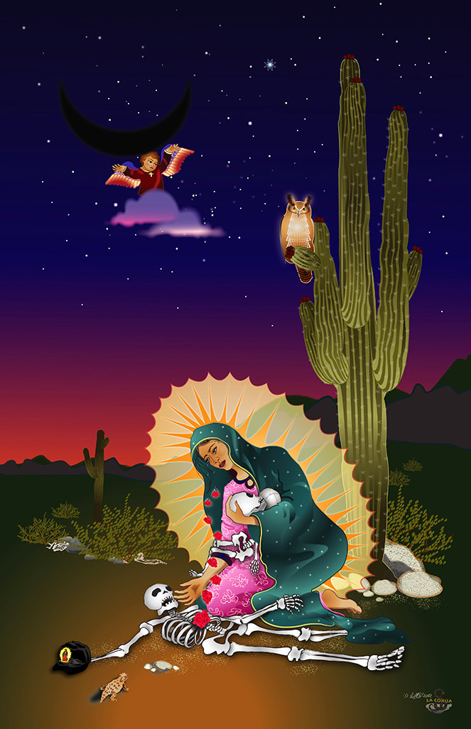 WitnessBorder's tweet photo. #Journey4Justice2022 begins sunrise 12/3 Boca Chica beach #Brownsville, Alice Hope Wilson Park 8:30 am. https://t.co/CAzbaSR8Xf. Caravan in spirit of pidiendo posada, activists mourn record year of migrant deaths @ US-Mexico border. #BorderJustice Art by Linda Magdalena Victoria https://t.co/igOFJWRN89