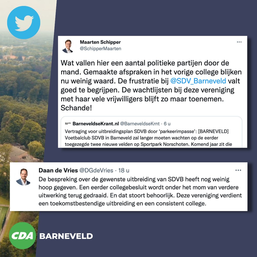 ⚽ 🥅 De velduitbreiding en inrichting van <a href="/SDVB/">Steve Dallman</a> was rond, maar de gemeente komt daar nu op terug. Dat is teleurstellend en doet het vertrouwen in de politiek geen goed.