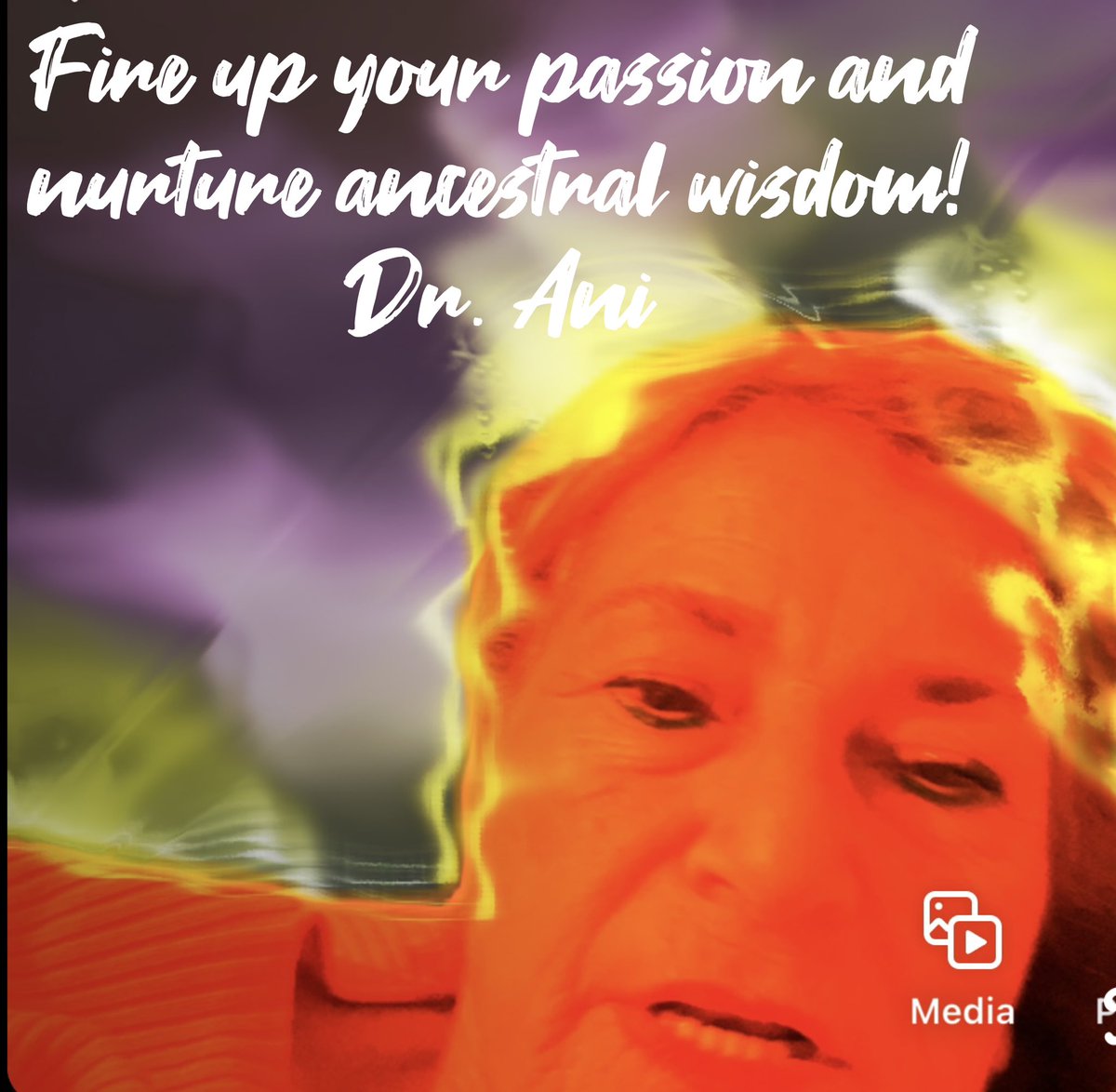 WorldMeaningful's tweet photo. Fire up your passion and
Nurture ancestral wisdom!
Dr. Ani with love ❤️ https://t.co/Uj0lfs13at