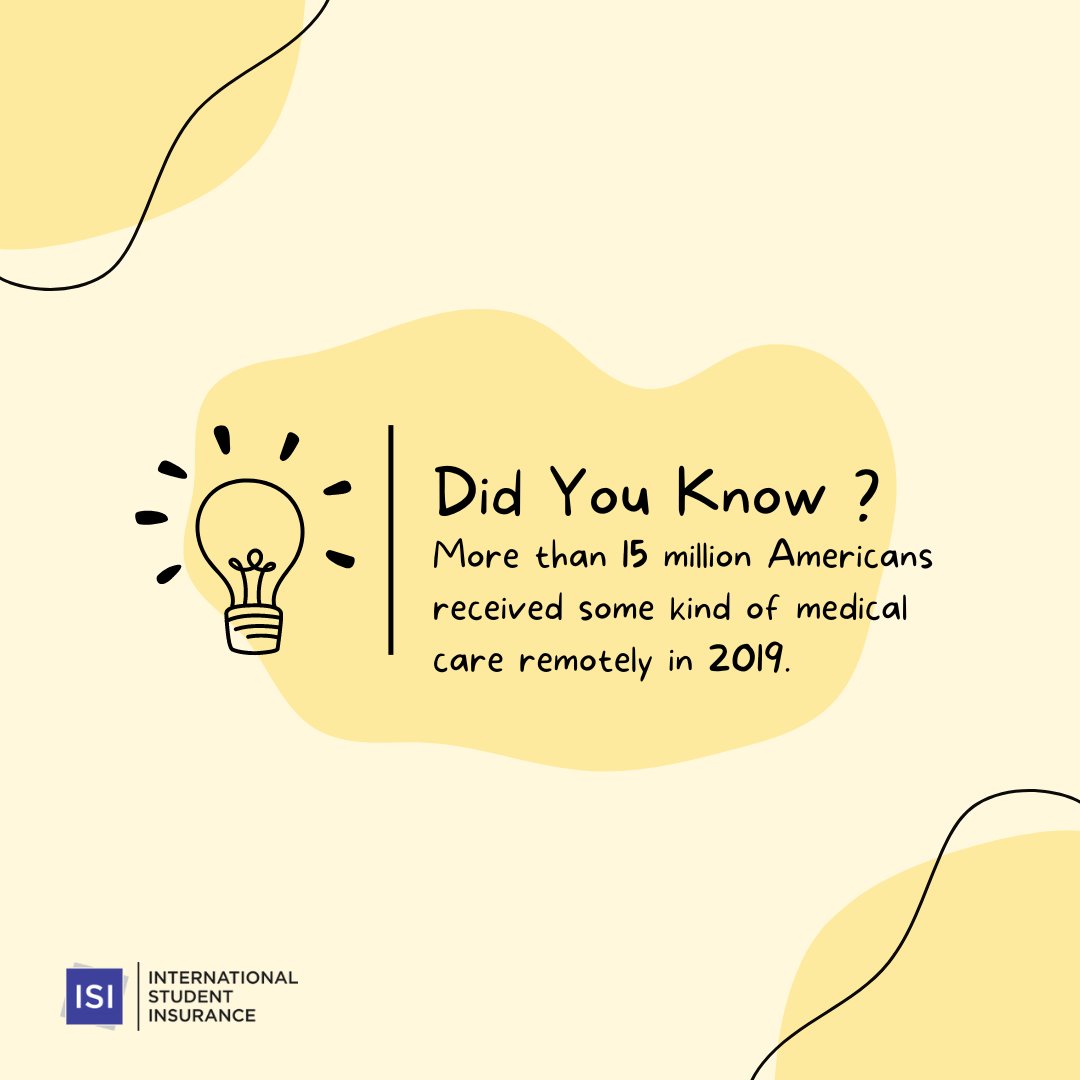 Telemedicine has become a big part of our lives all around the world, and as international students, it can be a great tool to seek care. Learn more: 

internationalstudentinsurance.com/explained/inte…