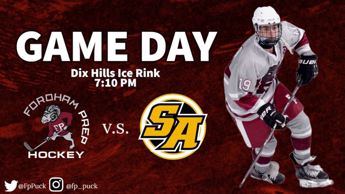 Gameday! The rams take a trip out to dix hills for a #bigtilt against St. Anthony’s
#fppuck #rollrams