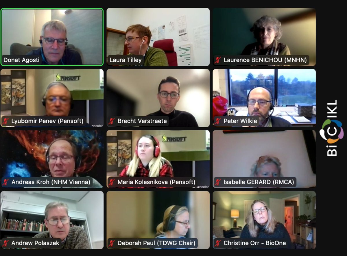 Bicikl_H2020's tweet photo. The first #BiCIKL_H2020 RoundTable is underway! We're showcasing the potential of Semantic Publishing with some of the biggest experts (and friends) from MHN Paris, @plazi_ch , @Pensoft, @eurotaxonomy, @africamuseumbe @RBINSmuseum, NHM Wien and @tdwg https://t.co/o7FhiB5qEW