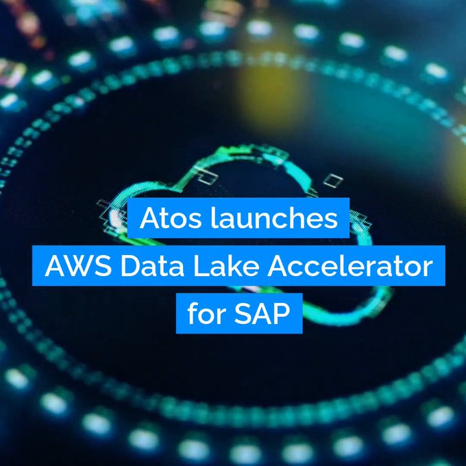 Just launched! 📢The new solution “Atos’ @AWS Data Lake Accelerator for SAP
