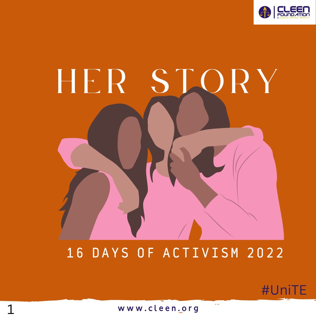 cleenfoundation's tweet photo. There are insufficient data on gender abuse in Nigeria. This is primarily due to the stigma and si­lence surrounding it, cutting across all socio-economic and cultural backgrounds. CLEEN is joining the worthy advocacy for a change ! #UNiTE #16DaysofActivism2022 #herstory https://t.co/x2pHkU4cnX
