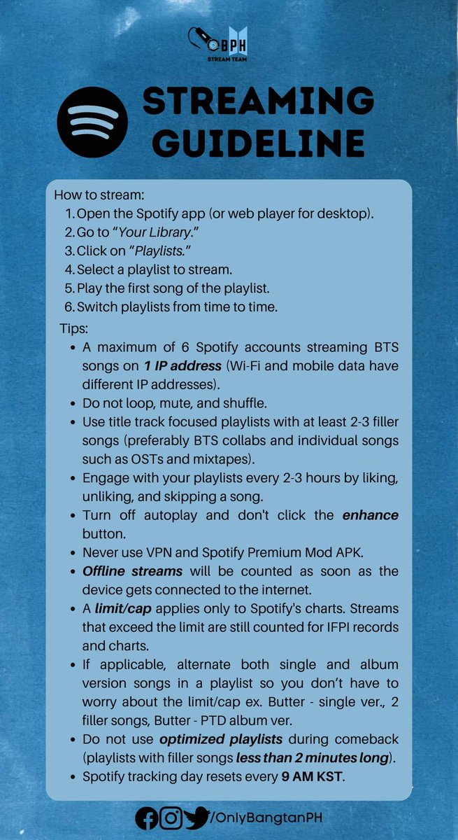 Namjoon_Print02's tweet photo. Spotify Streaming Guidelines &amp; Tips

Please make sure to follow the steps &amp; be mindful of the do's and dont's !!

Let's stream smarter and harder aRMYs !!

INDIGO OUT TODAY
INDIGO D-DAY

Can't wait to listen #WILDFLOWER by #RM (@BTS_twt) feat. #youjeen from the album #Indigo https://t.co/yoPLI3egqI