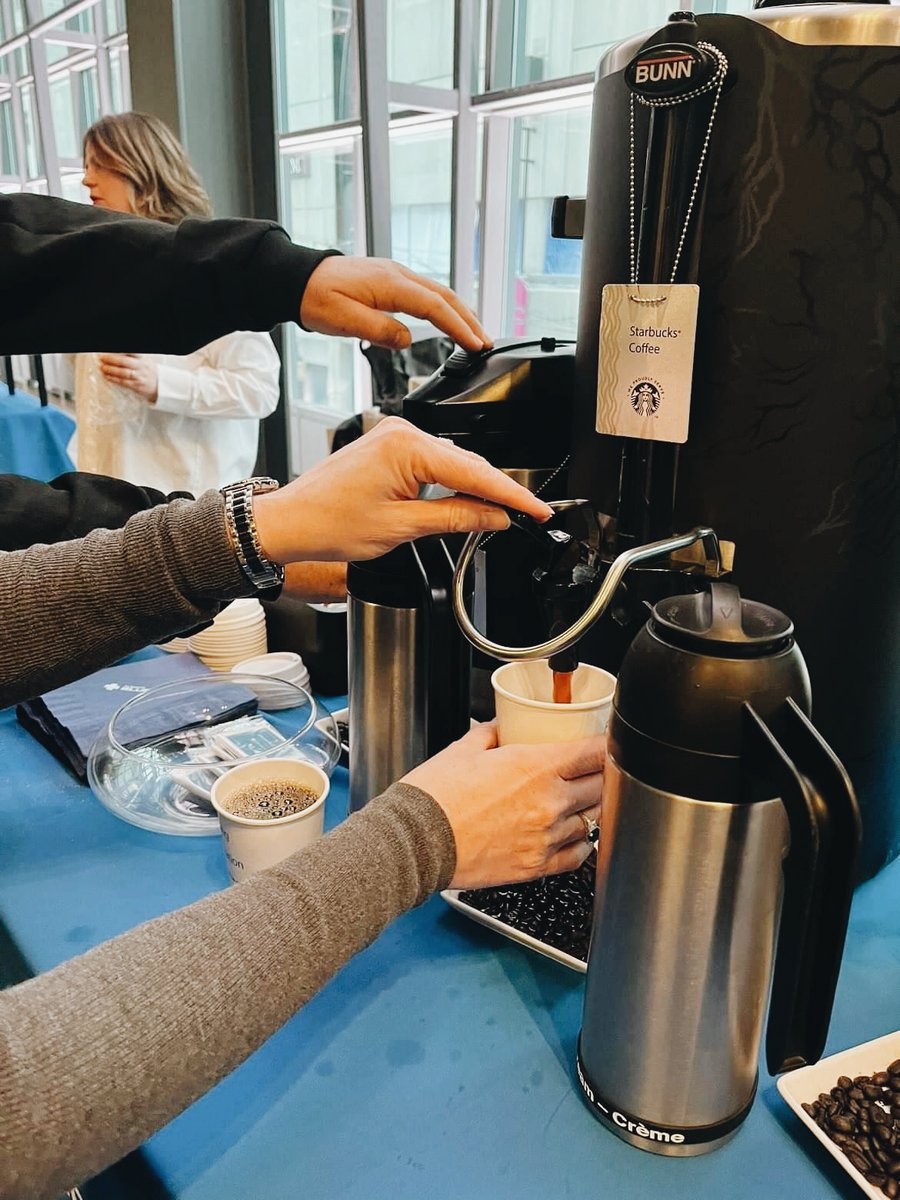 ABBlueCross's tweet photo. Wake up and warm up with us at @TheArtOf in Calgary – we are excited to continue to sponsor this great event.

Swing by our booth for a cup of coffee after the amazing @ShawnKanungo kicks off the event. #fuelingyourinspiration #theartof https://t.co/hz9ADPfI6i