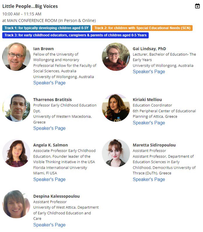 KiriakiMelliou's tweet photo. Join us in person or online in a panel discussion that brings together leading academics from Australia, Greece and the United States to launch a unique project titled “Little People…Big Voices” for 2023
@BrightStart_Con #Athens at @Hellenic_Cosmos https://t.co/7zcylUGnri