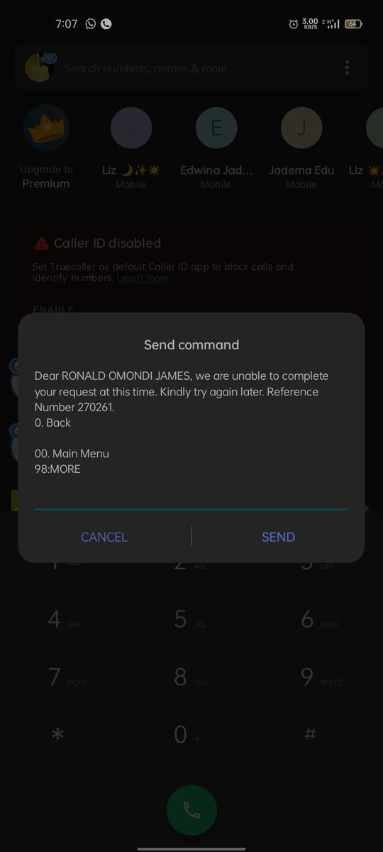 Ronions1's tweet photo. @KeEquityBank why is the mobile-banking not working??? 
I keep on getting this 👇 feedback for the last 72hours..... https://t.co/cVuq3Hgq9a
